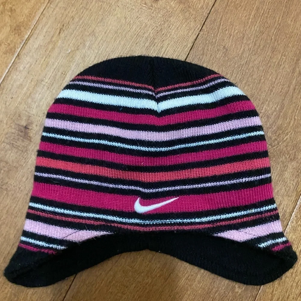 Nike Multicolor Striped Beanie Toddler 1-2Y